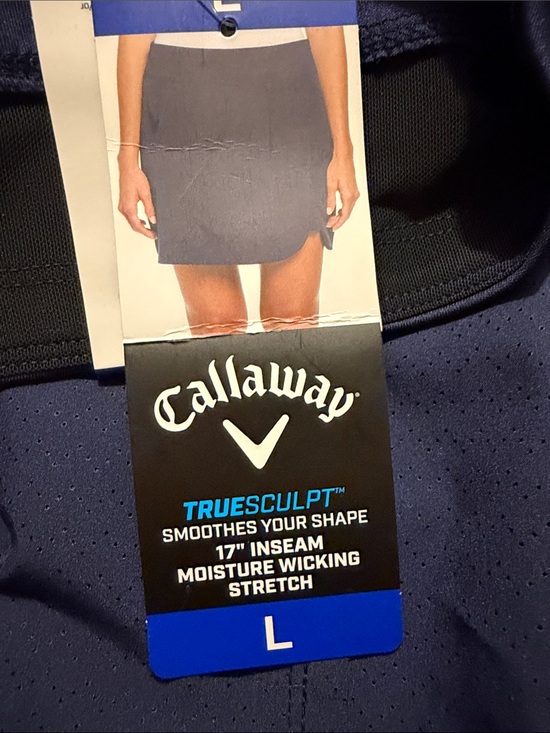 Callaway Pants - Callaway Blue Golf Skort sz Large NWT